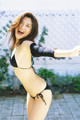 Haruna Yabuki - Wit Silk Bikini P8 No.381e1f