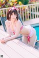 [霜月shimo] Megumi Kato 加藤恵 Swimsuit Version P4 No.fd9227