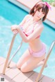 [霜月shimo] Megumi Kato 加藤恵 Swimsuit Version P4 No.3daf8c